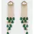 Green Lemon Yellow and Kundan Tops with Tassel