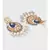 Blue White Amazing Chandelier Chandbali