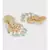 White Green Full Kundan Chandelier Dangler