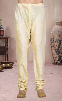 Orange printed blended cotton kurta-pajama 3