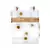 Flower Detailed Clear Box Clutch Bag