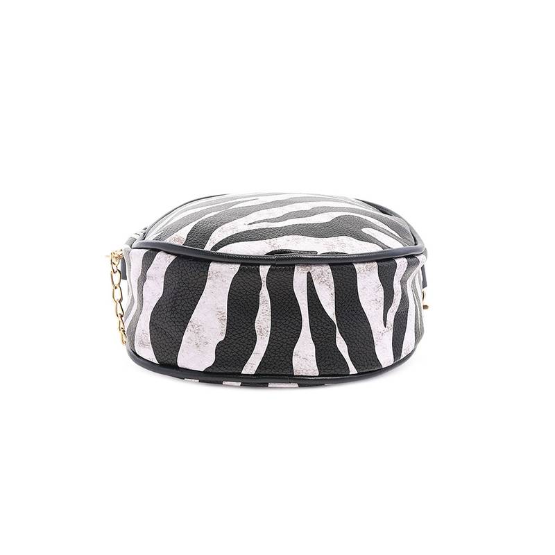 Black Zebra Sling Bag