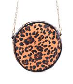 Tan Leopard Sling Bag
