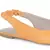Sling back pointed Flats in Yellow