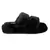 Burrow-In Indoor Fur Flats in Black