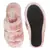 Burrow-In Indoor Fur Flats in Blush