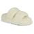 Snuggles Indoor Fur Flats in Beige