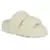 Snuggles Indoor Fur Flats in Beige