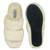 Snuggles Indoor Fur Flats in Beige