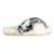 Chipmunk Faux Fur Indoor White Flats