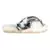 Chipmunk Faux Fur Indoor White Flats