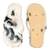 Chipmunk Faux Fur Indoor White Flats