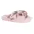 Chipmunk Faux Fur Indoor Pink Flats