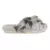 Chipmunk Faux Fur Indoor Taupe Flats