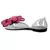 Bow on Top Jelly Flats in Magenta