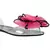 Bow on Top Jelly Flats in Magenta