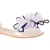 Bow on Top Jelly Flats in Beige