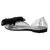 Bow on Top Jelly Flats in Black
