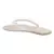 Beaded Strap Thong Flats in Nude