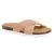 Embellished Slip-On Flat in Blush