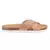 Embellished Slip-On Flat in Blush