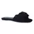 Bow Knot Slip-On Flat in Black
