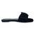 Bow Knot Slip-On Flat in Black