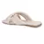 Beige Quilted Slip-On Flats