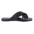 Black Quilted Slip-On Flats