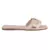 Silver Lining Woven Nude Slip-On Flats