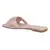 Silver Lining Woven Nude Slip-On Flats