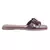 Silver Lining Woven Brown Slip-On Flats