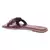 Silver Lining Woven Brown Slip-On Flats