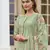 Green digital print cotton salwar
