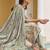Green digital print cotton salwar