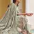 Green digital print cotton salwar
