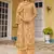Peach digital print cotton salwar