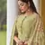 Green digital print cotton salwar