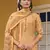 Peach digital print cotton salwar