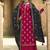 Pink jacquard jacquard salwar