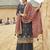 Dark-grey woven jacquard salwar
