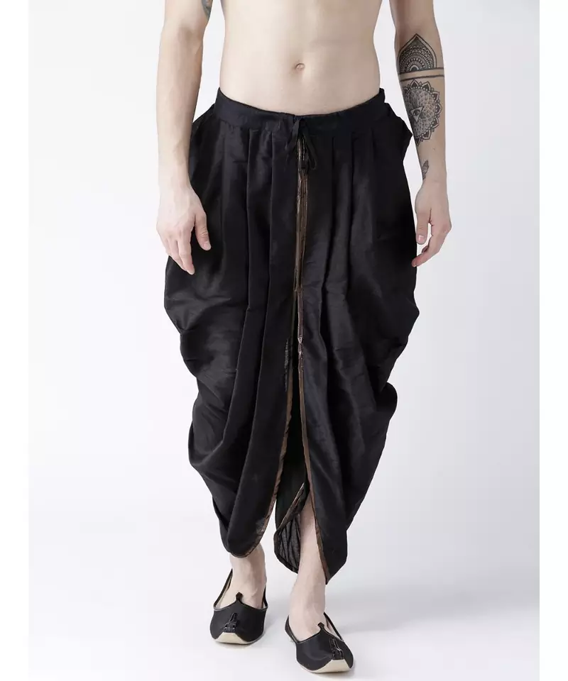 DEYANN  blue Dhoti