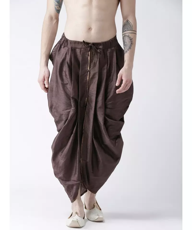 DEYANN  black Dhoti