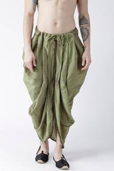 DEYANN  green Dhoti