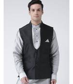 DEYANN black Nehru Jacket