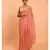 Suta Women Orange-Coloured Embellished Pure Cotton Saree