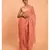 Suta Women Orange-Coloured Embellished Pure Cotton Saree