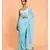 Suta Women Blue  Silver-Toned Embellished Pure Cotton Saree