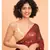 Suta Maroon Gold-Toned Embellished Pure Cotton Saree