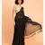 Suta Black  Gold-Toned Embellished Pure Cotton Saree